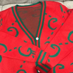 Beautiful red soft material sweater